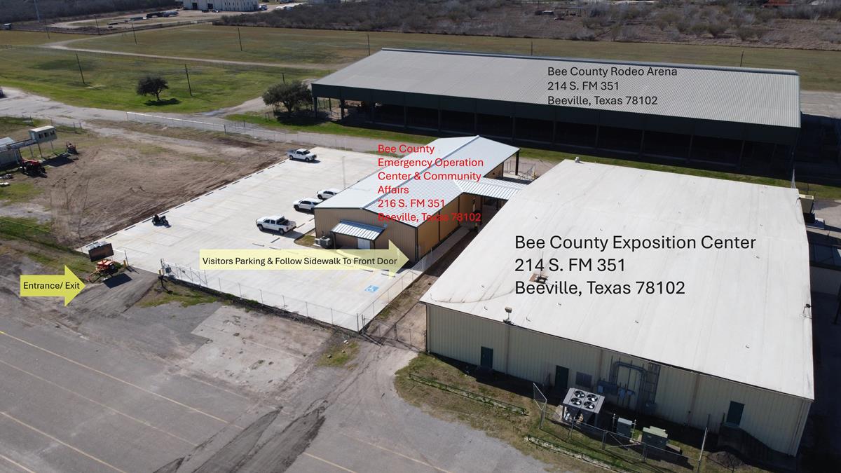 Area Map with Information for Facility